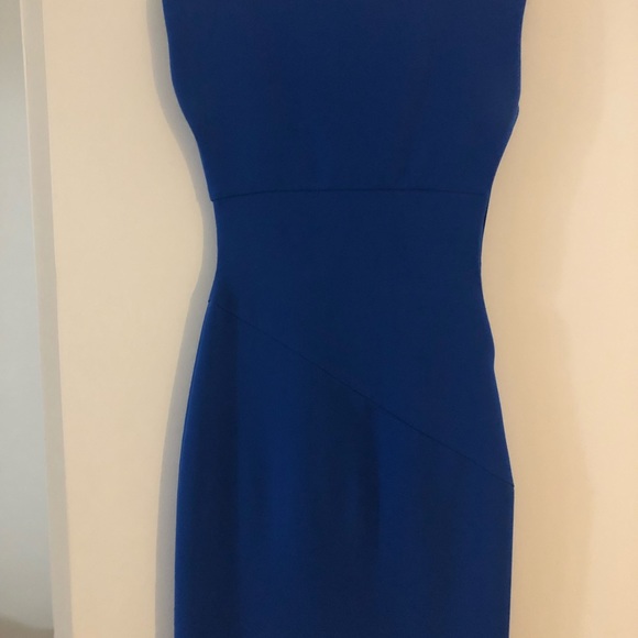 Diane Von Furstenberg Bevin Dress in Blue Diamond - Picture 3 of 3